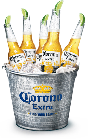 corona beer bucket